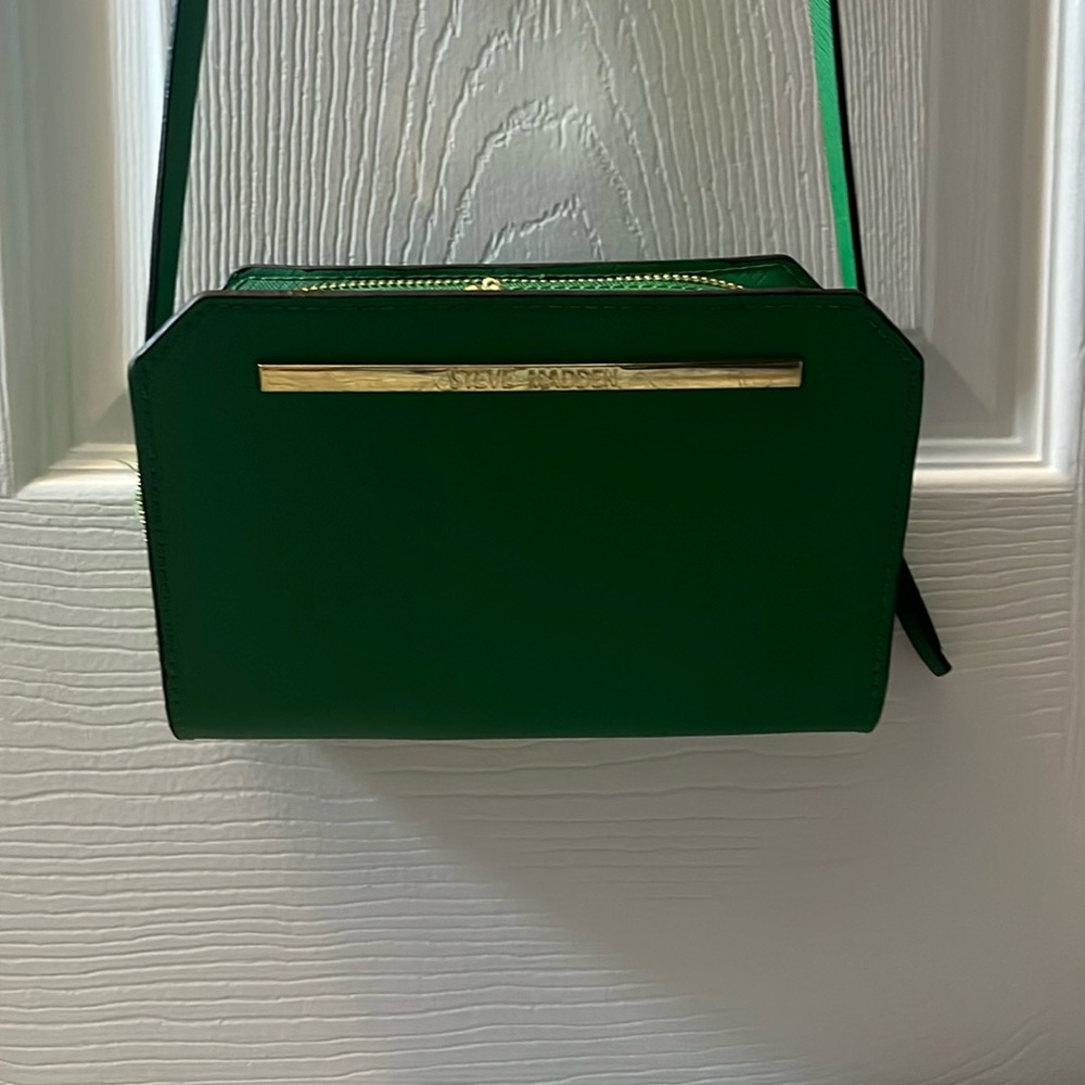 Steve madden green bag